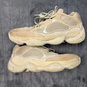 Adidas Yeezy 500 Salt Mens Sneakers Low Top Light Grey EE7287 Size 11